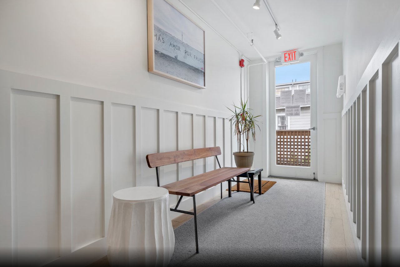 Hallway Seating Area