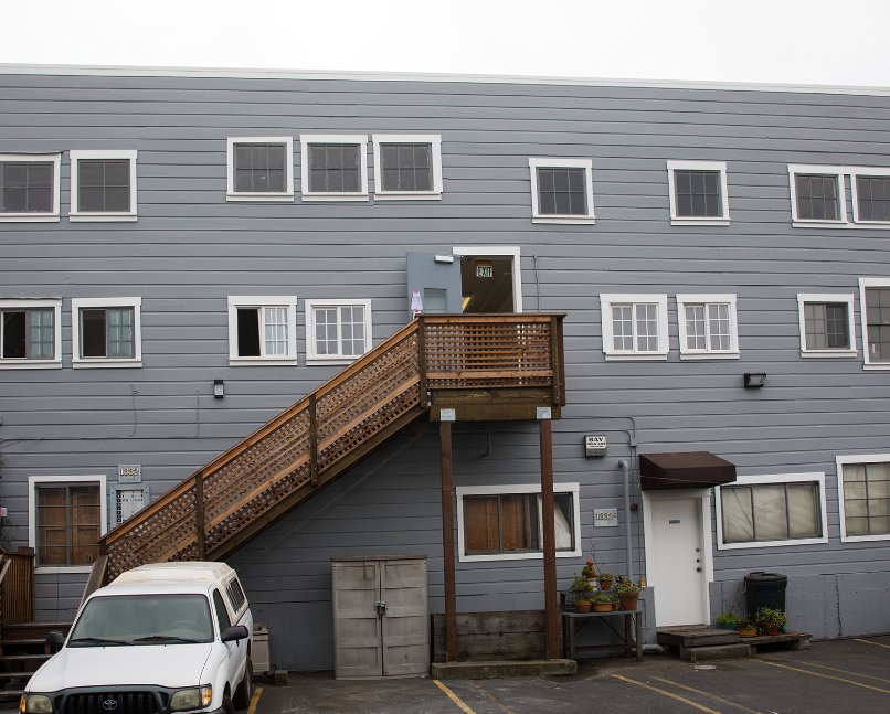 Building Rear Entrance